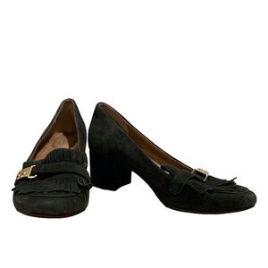 Giani Bernini Ilianaa Kiltie Memory Foam Pumps Green size 7